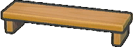 Asiento (alargado)