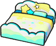 Cama de cielo estrellado
