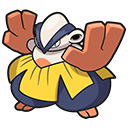 Pokémon Hariyama - PokopiaDex