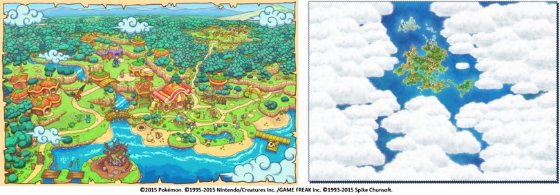 Mapa Pokemon Super Mysteru Dungeon