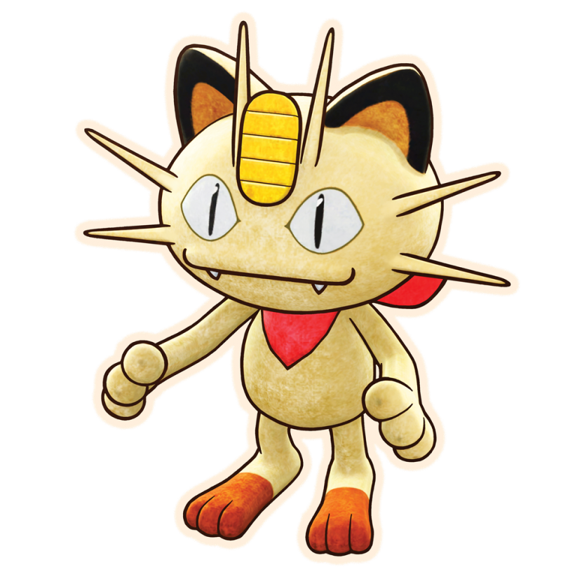 Meowth Pokemon Mundo Misterioso Equipo De Rescate Dx Switch