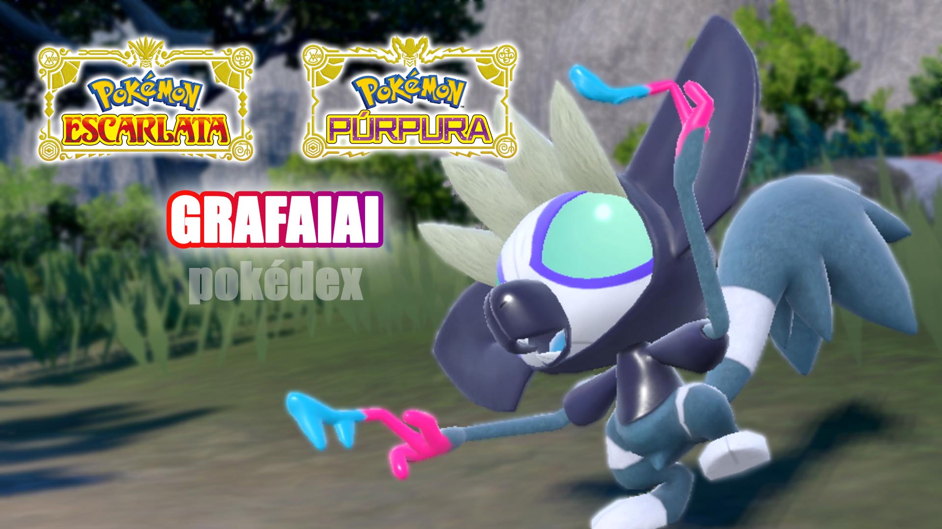 Grafaiai, el nuevo Pokémon que llegará a Pokémon Escarlata y Púrpura