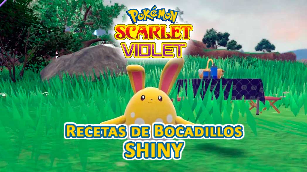 Todas las RECETAS SHINY de Bocadillos en Pokémon Escarlata y Púrpura - Team  Eevee