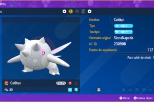 Cetitan Regalo Misterioso Datos 01 Pokemon Sv