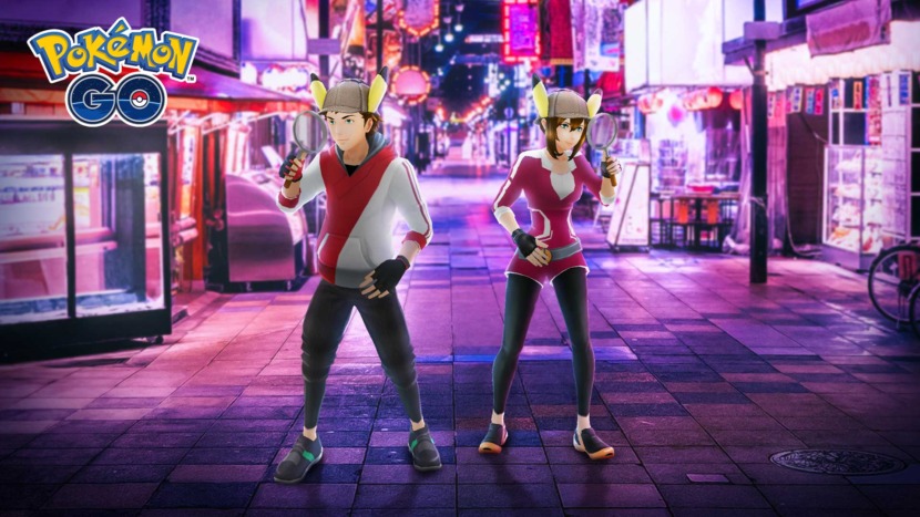 Pose Avatar Detective Pikachu Pokemon Go