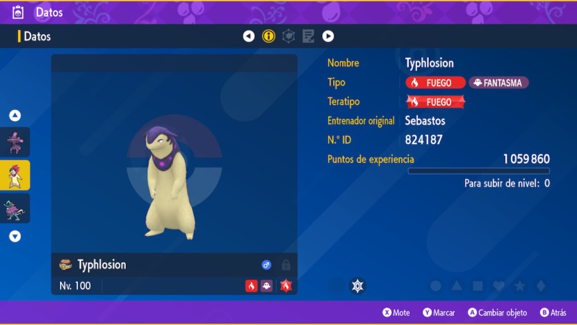 Teraincursion Typhlosion Hisui Pokemon Escarlata Purpura 04