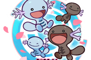 Wooper Y Wooper De Paldea Pegatina 2