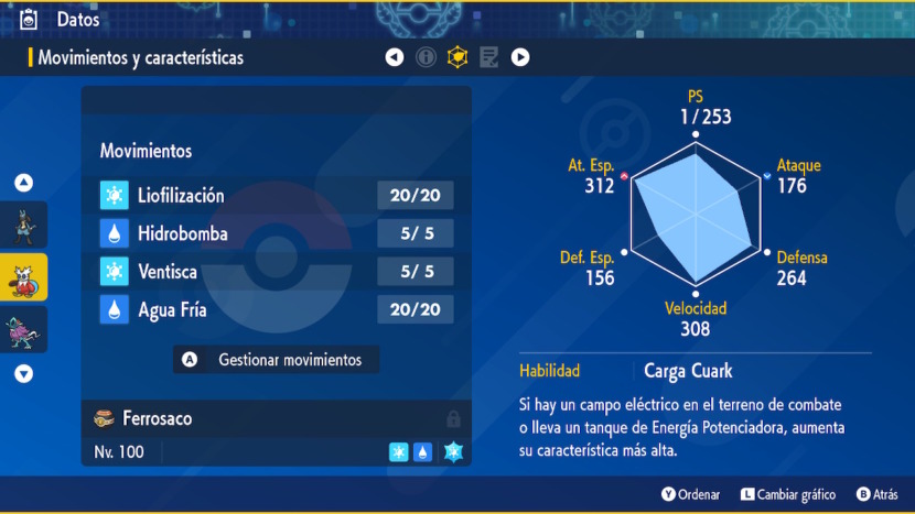 Teraincursion Ferrosaco 7 Estrellas Pokemon Escarlata Purpura 06