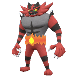 727 Incineroar Pokemon Escarlata Purpura