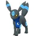 197 Umbreon Bufanda De Noche Shiny Pokemon Go