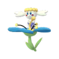 669 Flabebe Flor Azul Shiny Pokemon Go