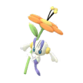 670 Floette Flor Naranja Shiny Pokemon Go