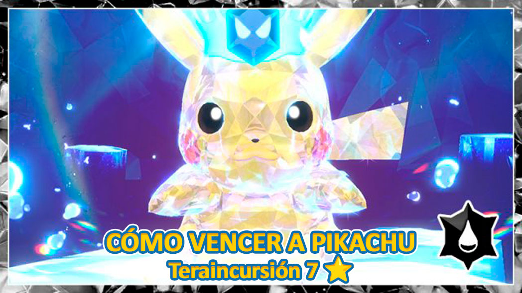 Teraincursion Pikachu Teratipo Agua Pokemon Escarlata Purpura