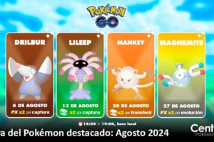 Hora Destacada Pokemon Go Agosto 2024 Lw