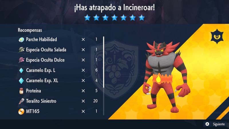 Incineroar Imbatible Pokemon Escarlata Purpura 02