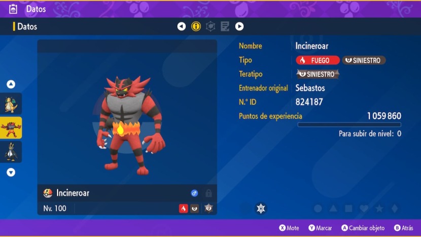 Incineroar Imbatible Pokemon Escarlata Purpura 03