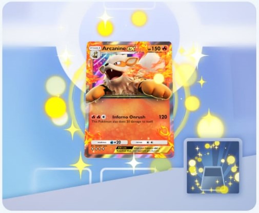 Efectos Visuales Arcanine Ex Pokemon Tcgp