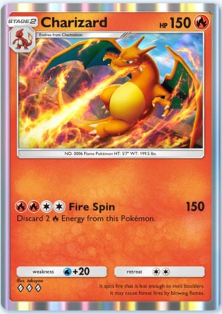 Genes Formidables Charizard Pokemon Tcgp