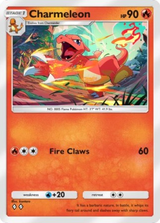 Genes Formidables Charmeleon Pokemon Tcgp