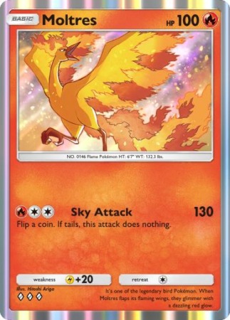 Genes Formidables Moltres Pokemon Tcgp