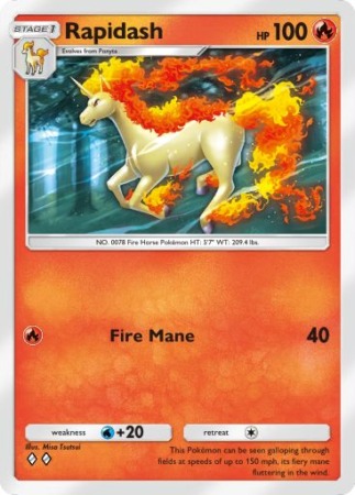 Genes Formidables Rapidash Pokemon Tcgp