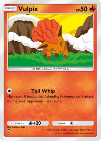 Genes Formidables Vulpix Pokemon Tcgp