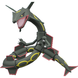 384 Rayquaza Shiny Pokemon Escarlata Purpura