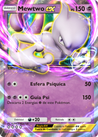 Mewtwo Ex (Genes Formidables 129 TCG Pocket)