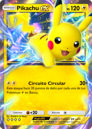 Pikachu Ex (Genes Formidables 96 TCG Pocket)