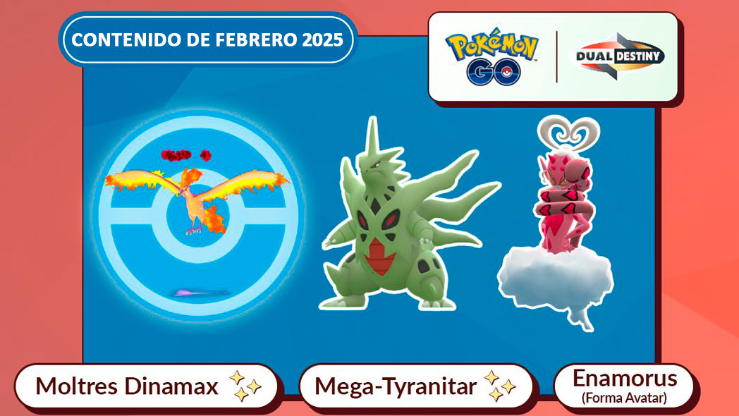 Contenido Febrero 2025 Pokemon Go