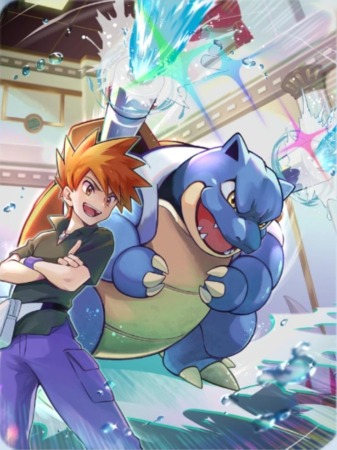 Portada Azul Y Blastoise Pokemon Tcg Pocket