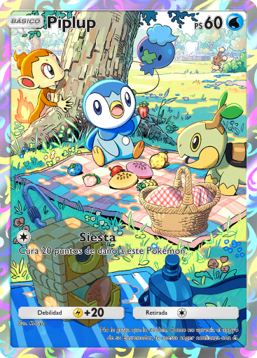 34 P A Piplup Pokemon Tcg Pocket