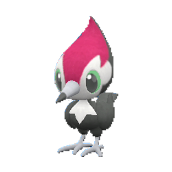 731 Pikipek Shiny Pokemon Escarlata Purpura