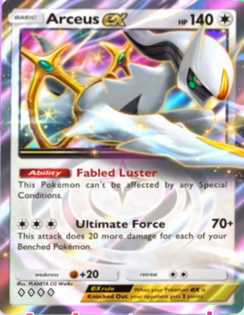 Arceus Ex Triumphant Light