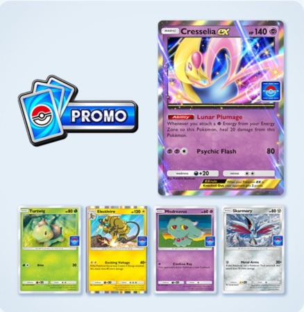 Botin Cresselia Ex Cartas Promo A Pokemon Tcg Pocket