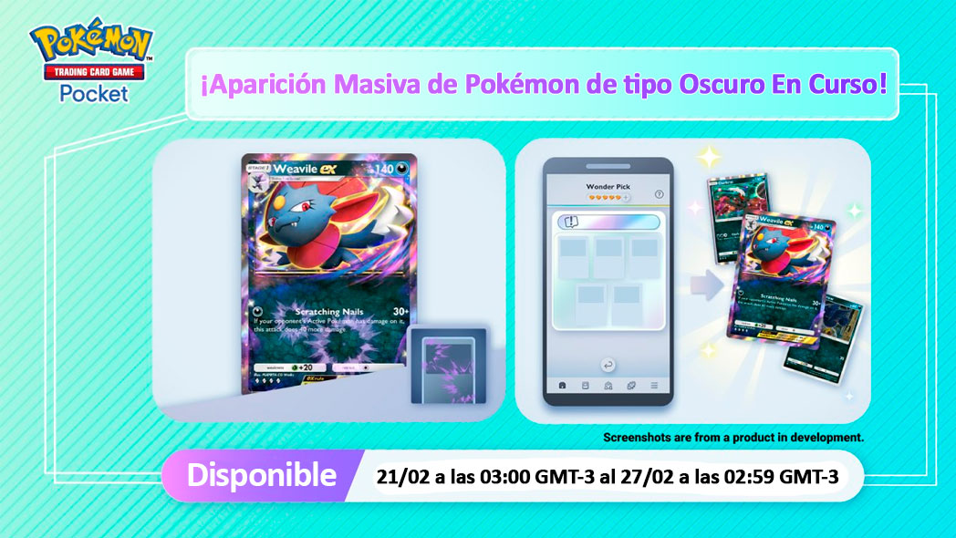 Evento Aparicion Masiva Tipo Oscuro Pokemon Tcg Pocket