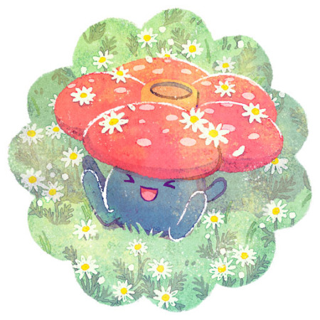 Vileplume Pegatina Pokemon Go